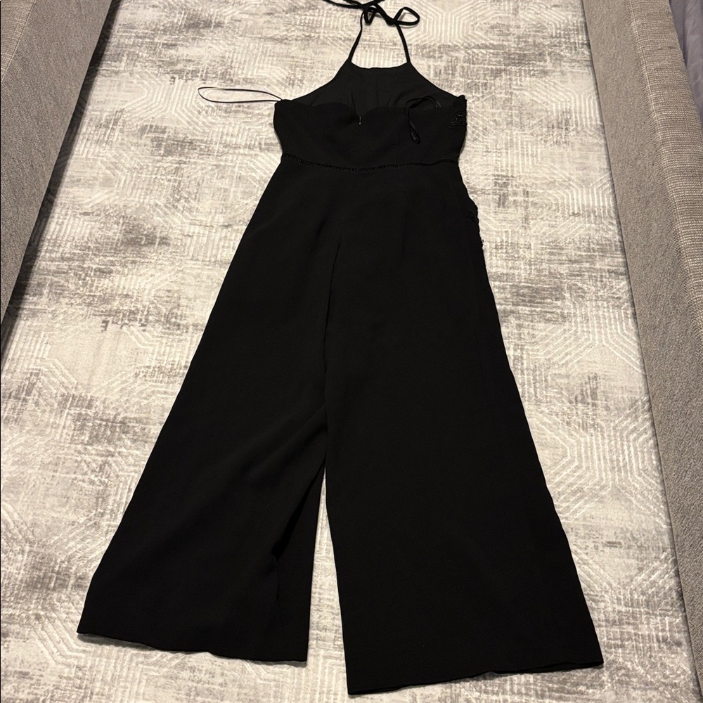 Gianni Bini Black Halter Jumpsuit - Picture 4 of 9